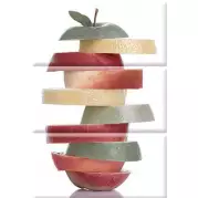 Панно Absolut Keramika Monocolor Composicion Fruit Mosaic 20x30 AK0836