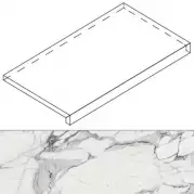 Ступень Rex Ceramiche Les Origines De Rex Argent Mat Gradino 33x120 770367