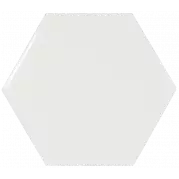 Настенная плитка 21911 Scale Hexagon Scale White 10.7x12.4 Equipe
