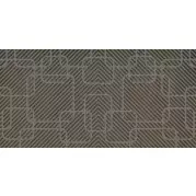 Декор Grasaro Linen темно-коричневый 19.8x40 G-142/M/d01
