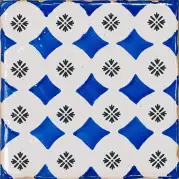 Декор Natucer Novecento Cenefa Mallorca Cobalto 13x13