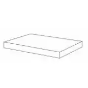 Ступень 2SMH2RS Piase Spazzo Ang.Sx.L Spazzolata 20ml 33x60 Emil Ceramica