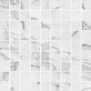 Мозаика K-1000/LR/m01 Carrara Marble Trend 30x30 Kerranova