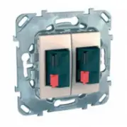 Аудио / видео розетка Schneider Electric Unica MGU5.8787.25ZD Бежевый