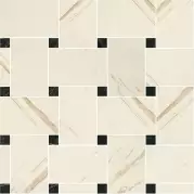 Мозаика Versace Marble Mosaics bianco-nero 29.1x29.1 240531
