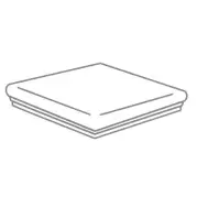 Ступень Casalgrande Padana Pietre Di Sardegna Angolare Caprera 33x33 6925035