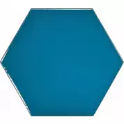 Мозаика 23838 Scale Hexagon Mosaic Electric Blue 31x38 Equipe