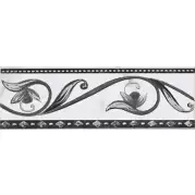 Бордюр Argos nero 8x25 Ceramica Classic