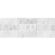 Плитка Metropol Route66 Art Blanco 25x70 настенная