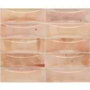 Плитка Equipe Hanoi Arco Pink 6.5x20 настенная 30064