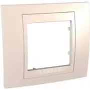 Рамка Schneider Electric Unica MGU6.002.25 Бежевый/Бежевый (1 пост)