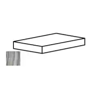 Ступень Cerdomus Skorpion Angolo Sx Gradino Costa Retta Grey Nat 33x120 80277