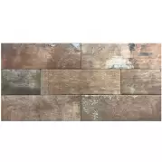 Керамогранит Cantina Ca06 Rosso Mix 10x30 Del Conca