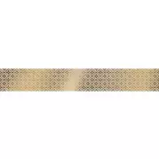 Бордюр UG1A061 Universal Glass спецэлемент стеклянный желтый 4.8x60 Cersanit