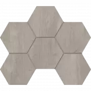 Мозаика Estima Soft Wood Hexagon неполированная 25x28.5 SF03