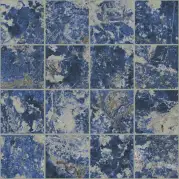 Мозаика Rex Ceramiche Les Bijoux De Rex Sodalite Bleu Matt 6mm 7.5x7.5 30x30 767629