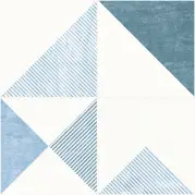 Керамогранит Donnaker Metafor Decor Azul 50x50