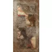 Керамогранит Ковер SG590400R Венеция декорированный обрезной 119.5x238 Kerama Marazzi