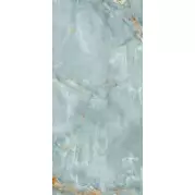 Керамогранит Imola Ceramica The Room Onyx Aqua Blue Gold Lap 120x260 BLUAQ6260LP