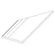 Бортик Atlas Concorde Russia Rinascente Grey Lineare Angolo Sx 30x60 угловой левый 620090000897