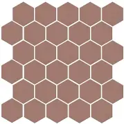 Мозаика Kerama Marazzi Агуста розовый матовый из 30 частей 5.2х6 29.7x29.8 63010