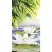 Панно Cersanit Nature Lotus 1 44x80 (комплект)