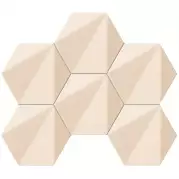 Мозаика Tubadzin Beat of White Hex 28.9x22.1