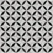 Декор Vives Ceramica Via Appia Medix-PR Negro 43.5x43.5