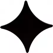 Декор Stella Black 2 11х11 Gracia Ceramica
