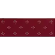 Плитка Vallelunga Lirica Giglio Bordeaux 10x30 настенная B1717A