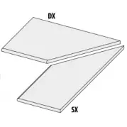 Ступень 62162 I Quarzi Grad.Bordo Prasio Dx 20 Mm Rett 30x60 La Fabbrica