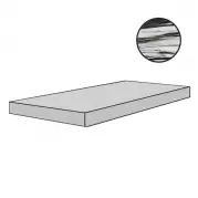 Ступень Floor Gres B and W Marble Fall Mat Gradino Sx 33x120 767445