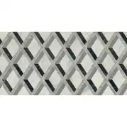 Керамогранит Versace Tarsia Lozenge Nero 60x120 0014145