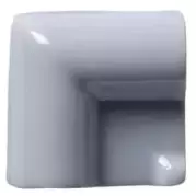 Вставка Adex Levante Angulo Marco Moldura Brisa Glossy 5x5 ADLE5019