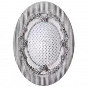 Декор El Molino Levante Siros Plata-Perla Medallon 14x10