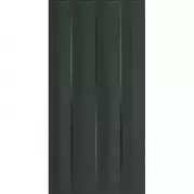 Плитка Tubadzin Maxima black Str 44.8x22.3 настенная