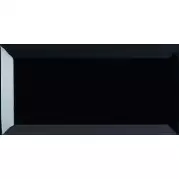 Плитка Veneto B-10 Negro 10x20 настенная 8432514025484