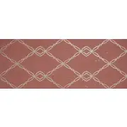 Плитка La Platera Goldstone Burgundy Chain 35x90 настенная