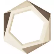 Декор Fanal Dec. Lino Frame Crema 24.7x21.5