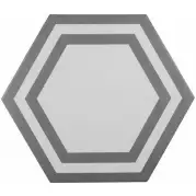 Декор ADPV9018 Pavimento Hexagono Deco Dark Gray 20x23 Adex