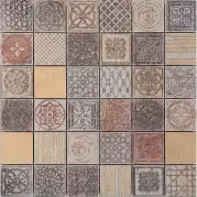 Мозаика Lithos Mosaico Italia Stamp 50 Mix Gold A 30.5x30.5