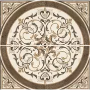Панно Ricchetti Ceramiche Marble Boutique Rosone Caldo Lux Ret 119x119 0541543