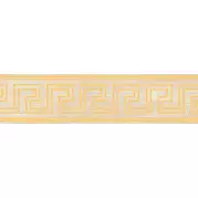 Бордюр Versace Eterno Fascia Greca Oro White 20x80 263042