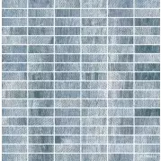 Керамогранит 531778 Precious Wood Mosaico Aqua Blue 29.9x29.9 Roberto Cavalli