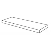 Ступень J57L06D Pietra Lavica Ang.Grad.Nebula Lapp.Rett. Dx 33X60X3.2 La Fabbrica