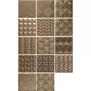 Плитка Baldocer Gamma Bronze 15x15