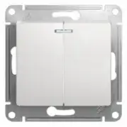 Выключатель Schneider Electric Glossa GSL000153 Белый 